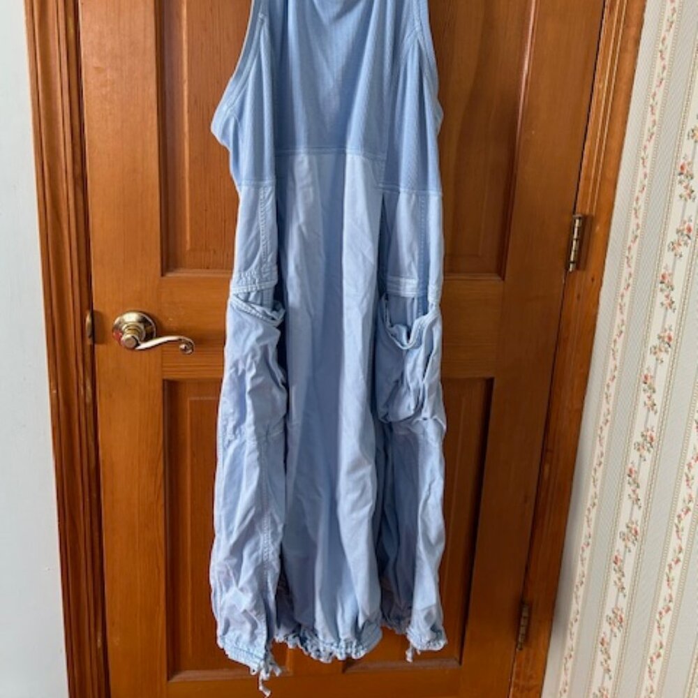Light blue, cotton,  loose-fitting, casual dress by Daily Practice (Petite XL)